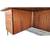 1960s Florence Knoll Large Executive Desk in Walnut and Chromed Steel 6 thumbnail