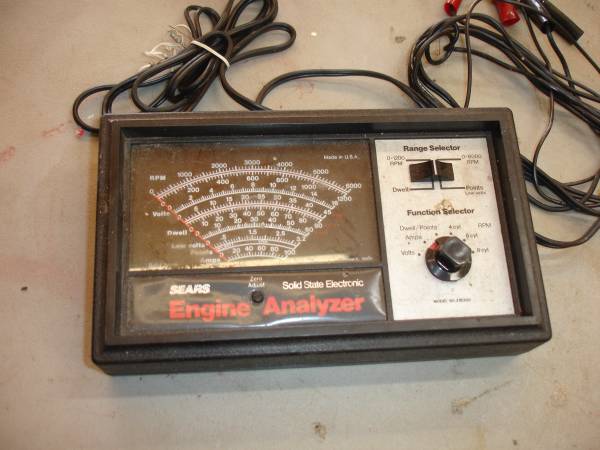 Sears engine analyzer 1