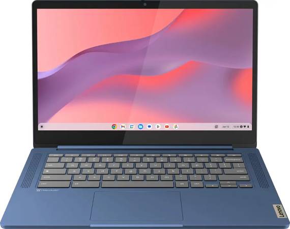 Lenovo - IdeaPad Slim 3 Chromebook - 14" Full HD Touchscreen Laptop 1
