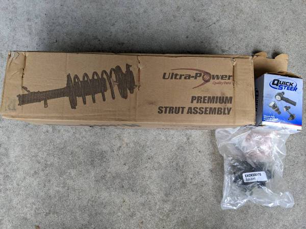 2016 Corolla Strut Assembly and Ball Joint 1