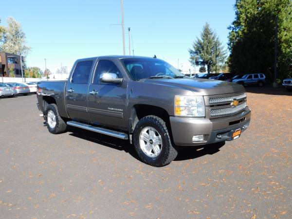 2012 Chevrolet Silverado 1500 Crew Cab 4x4 4WD Chevy LTZ Pickup 4D 5 3 1