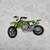 Hot Wheels Kawasaki Moto-X #2 Green White Dirt Bike Gold Forks 2543 EEA Rare 20 thumbnail