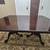 Elegant Solid Wood Dining Table for 6 – Double Pedestal Base – 74" x 4 1 thumbnail