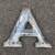(7) Vintage 18” Red Porcelain Sign Letters 5 thumbnail