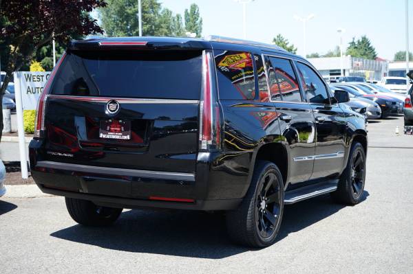 2015 Cadillac Escalade 4x4 4WD Luxury SUV - $23,995 (West Coast Autoworks Everett)63474910113027124