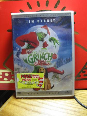 Carrey Dr. Seuss How the Grinch Stole Christmas DVD Collector's Ed. SE 1