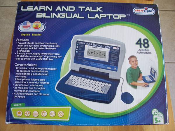 Learn and Talk Bilingual Laptop English And Spanish 1