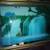 Waterfall moving and sound Large Wall Picture with Gold Frame 2 thumbnail