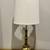 Vintage Stiffel Brass Lamp Linen Shade 1 thumbnail