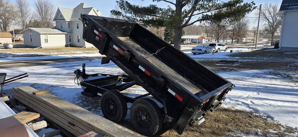 2024 5x10 dump trailer 1