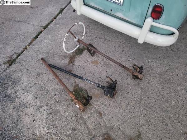 vw bus steering box 1