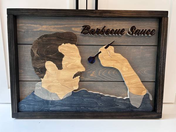 Ted Lasso Wooden Wall Art 1