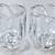 DePlomb CRYSTAL Tulip Candle Holders + Dish Bowl + Hallmark Bag 4 thumbnail