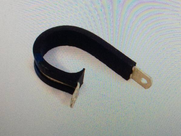 Lot of 6 Umpco Cushioned Loop Pipe Hose Clamps 1 1/4” MS21919 WDG20 1