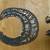 Massive 8 row antique choker plus 2 rings 2 thumbnail