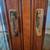 Ethan Allen Cherry Canova Campaign Style Display Cabinet 3 thumbnail