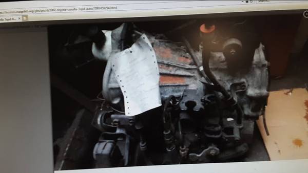 2002 Toyota Corolla Auto transmission 1