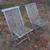 Pair of folding outdoor chairs 3 thumbnail