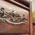 Antique 1800s Solid Tiger Oak Norwegian Side-by-side secretary desk! 11 thumbnail