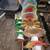 Hand painted glass yard flowers 10 thumbnail