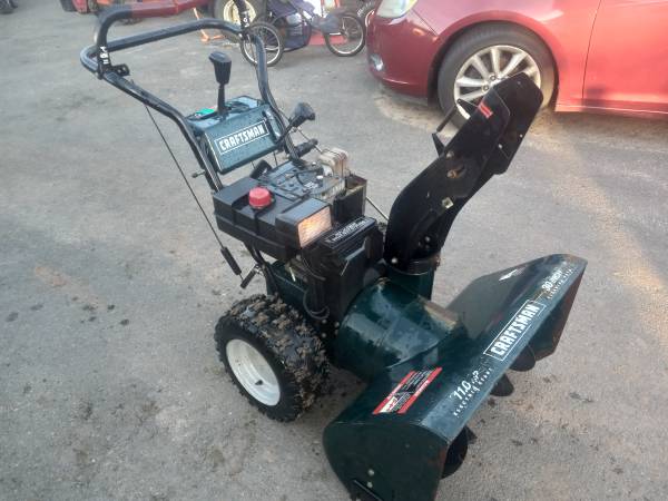 craftsman  1130 snowblower 1