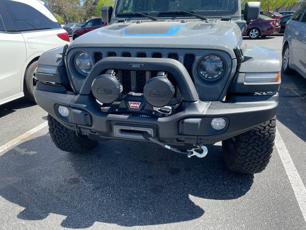 AEV Front Bumper & 7000 Series Light Kit, Winch, Light Bar, Wiring 1