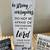 4 Darling wooden signs! Like New! 4 thumbnail