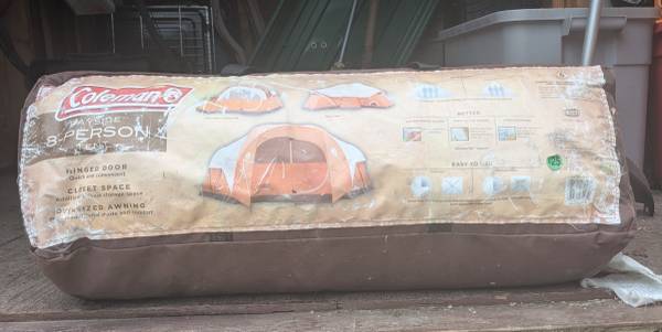 Coleman 8 person camping tent 1