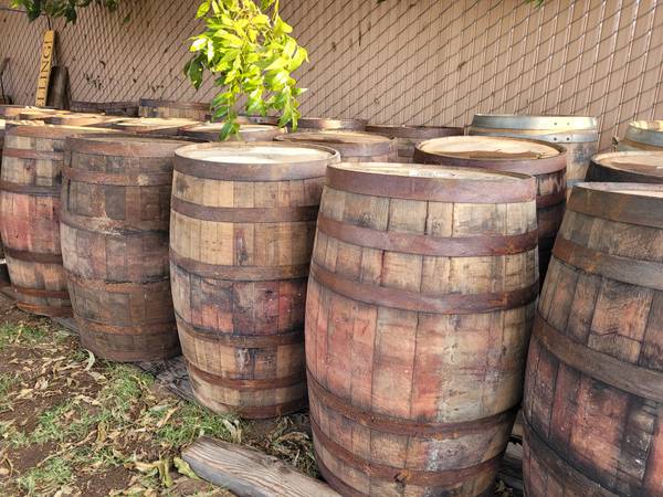 Whiskey Barrels & Halves 1