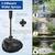 Antfraer 70W Solar Pond Filter with Water Pump, Solar Fountain Pump 6 thumbnail