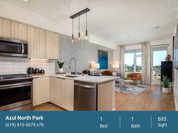 $4,089 / 1br - 693ft2 - Sunset Lounge, Quartz Countertops, Absolute Must Tour, Pet Friendly (North Park)63865701496449120