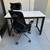 NEW computer desk with chair office desk with chair desk table 47Wx24Dx30H inche 2 thumbnail