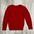 **Red Polo Ralph Lauren cable knit Sweater Sz 7 3 thumbnail