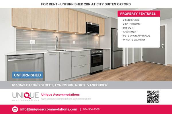UniqueAccommodations.com ID:5689 Unfurnished South-Facing 2 Bed 2 Bath 1