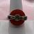 Sterling Silver & Carnelian Carved Stone Size 9 Ring 1 thumbnail