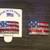 Patriotic American Flag Rings with Swarovski Crystals 8 thumbnail