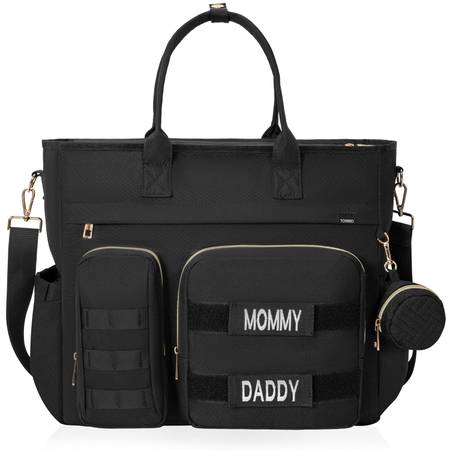 TORIBIO Diaper Bag Computer BagTote Large Capacity Shoulder Mommy Bag 1