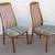 2 Danish Modern Teak Dining Chairs Mid Century Modern 2 thumbnail