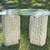 Magnussen Ponte Postmodern Tessellated Travertine Stone Glass Table 1 thumbnail