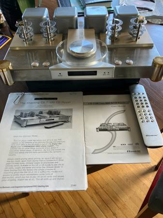 Shanling T100 tube cd player for parts or repair 1