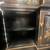 Chinoiserie Black Japanned Lighted Breakfront China Cabinet Armoire 19 thumbnail