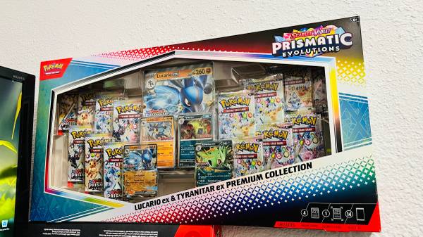 Trade or Sell  “Sealed” Prismatic Evolutions Lucario ex & Tyranitar ex 1