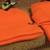 safety bright orange beanie hat - 2 new beanies for 1 thumbnail