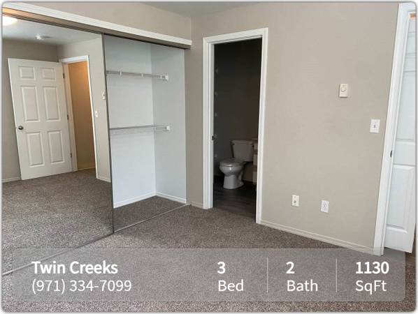 $2,009 / 3br - 1130ft2 - ¡Hágase sentir como en casa! Hermoso de 3 habitaciones, 2 baños en Clackamas (Clackamas - Cerca del centro comercial Clackamas Town Center)63831251309441120
