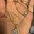Sterling Silver Necklace with Natural Moon Stone 7 thumbnail