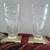 Pair of Vintage Etched Glass Crystal Lamps with Brass Bases 1 thumbnail