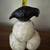 Gothic Raven Crow Bird Perching on Stacked Skulls with LED Night Light 3 thumbnail