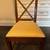 Beautiful Set of 3 Wood and Upholstered Chairs 1 thumbnail