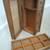 Jewelry Music Box Plays Shadow of Your Smile - Cane Top Oak Wood Vtg 12 thumbnail