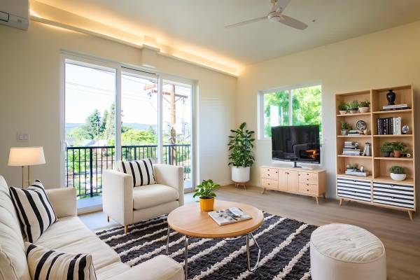 Move-in Specials! TOP-FLOOR 1-Bedroom with Balcony & Luxe Finishes! 1